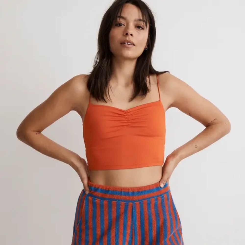 Madewell Orange Crop Tank